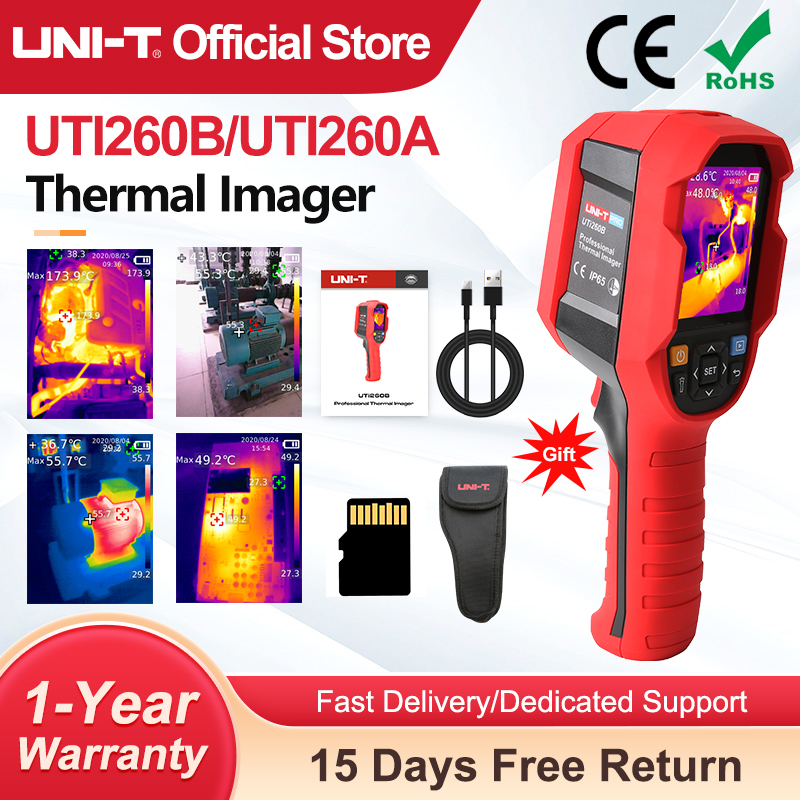 UNI-T UTI260B UTI260A Thermal  - Nf 521 Thermal Imaging Camera recension och pris