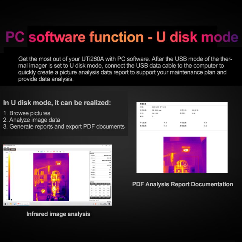 UNI-T UTI260B UTI260A Thermal  - Nf 521 Thermal Imaging Camera recension och pris