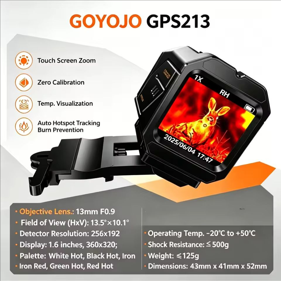 GOYOJO Mini Touch Infrared The - Thermal Imaging Camera 256X192 recension och pris