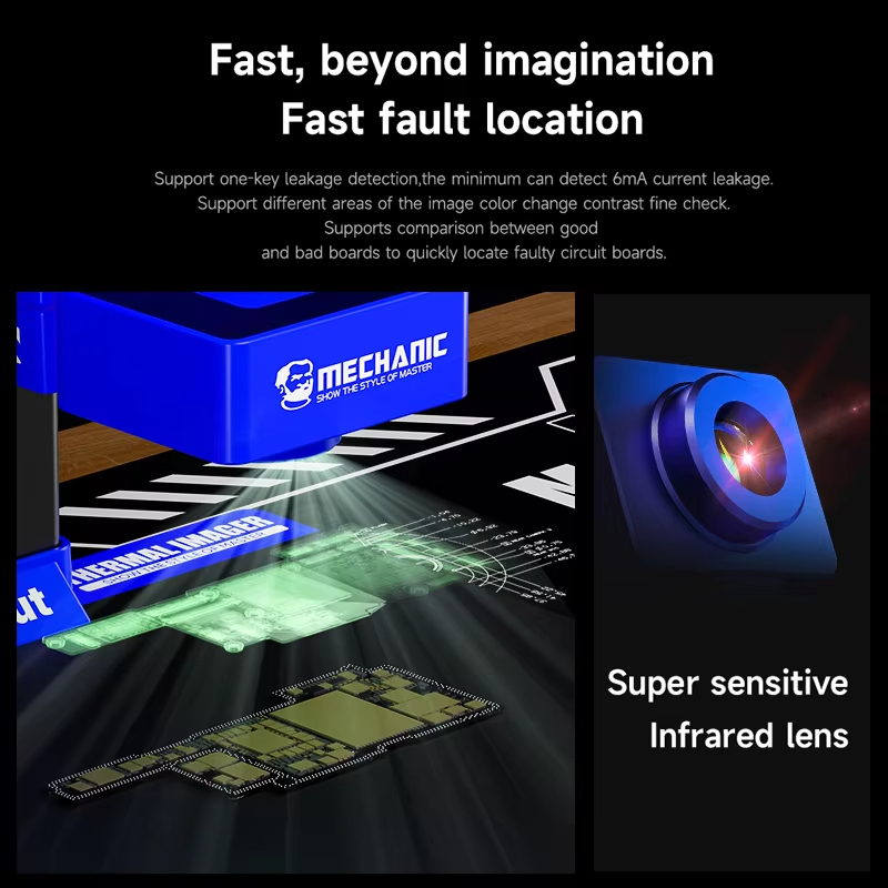 Mechanic iScout 3D Thermal Ima - Thermal Imager Pcb Repair recension och pris