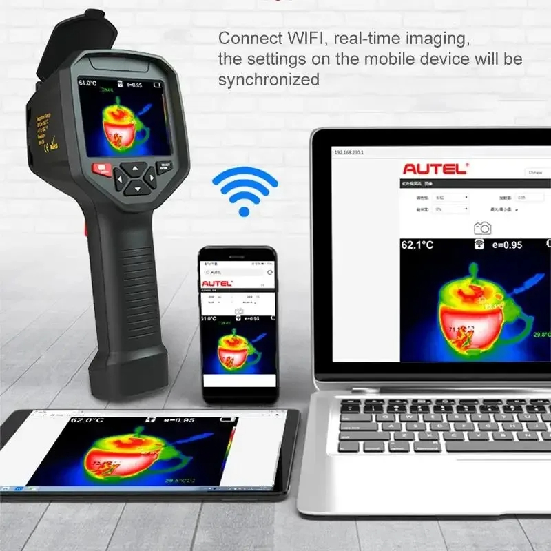 HT-A10 Handheld in frared Ther - Thermal Imager Pcb Repair recension och pris