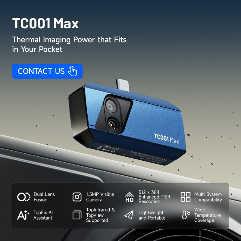 TOPDON TC001 Max Dual-Lens Min - Topdon Tc001 Thermal Camera recension och pris