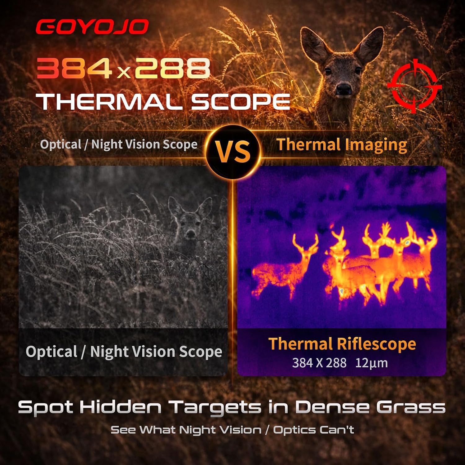 GOYOJO G325 G315 Thermal Imagi - Thermal Scope Night Vision Monocular recension och pris