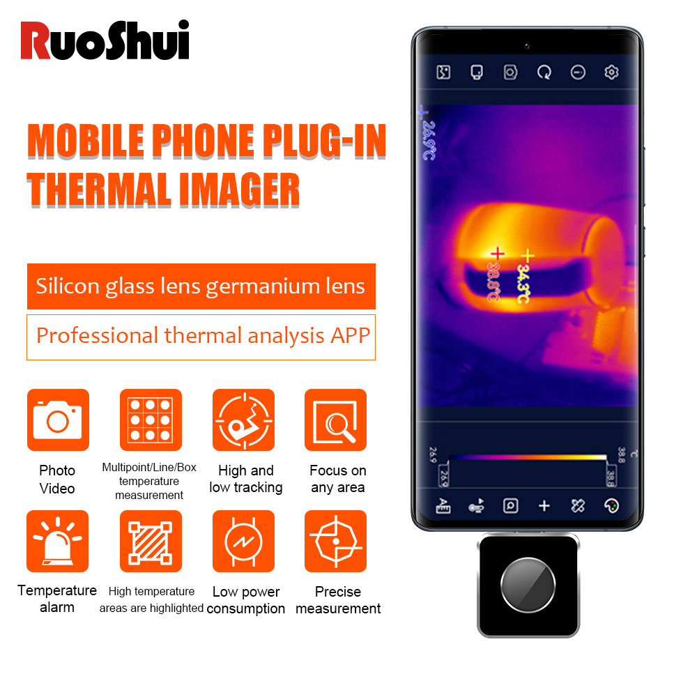 RuoShui 256*195 IR Thermal Ima - Nf 521 Thermal Imaging Camera recension och pris