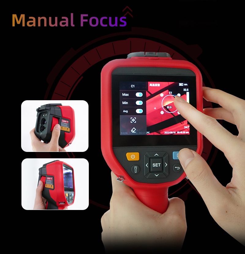UNI-T UTi384G Professional The - Thermal Camera Type C 384X288 recension och pris