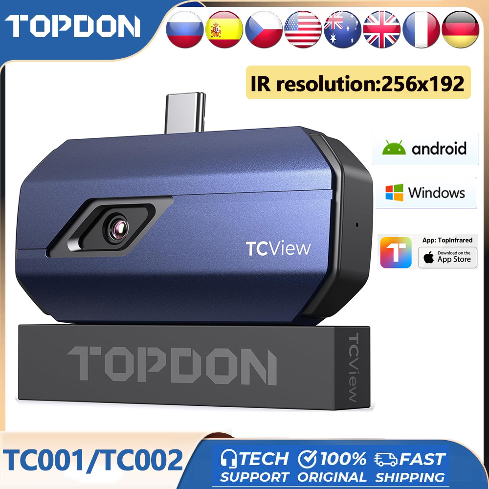 TOPDON TC001/TC002/TC002C DUO  - Topdon Tc001 Thermal Camera recension och pris