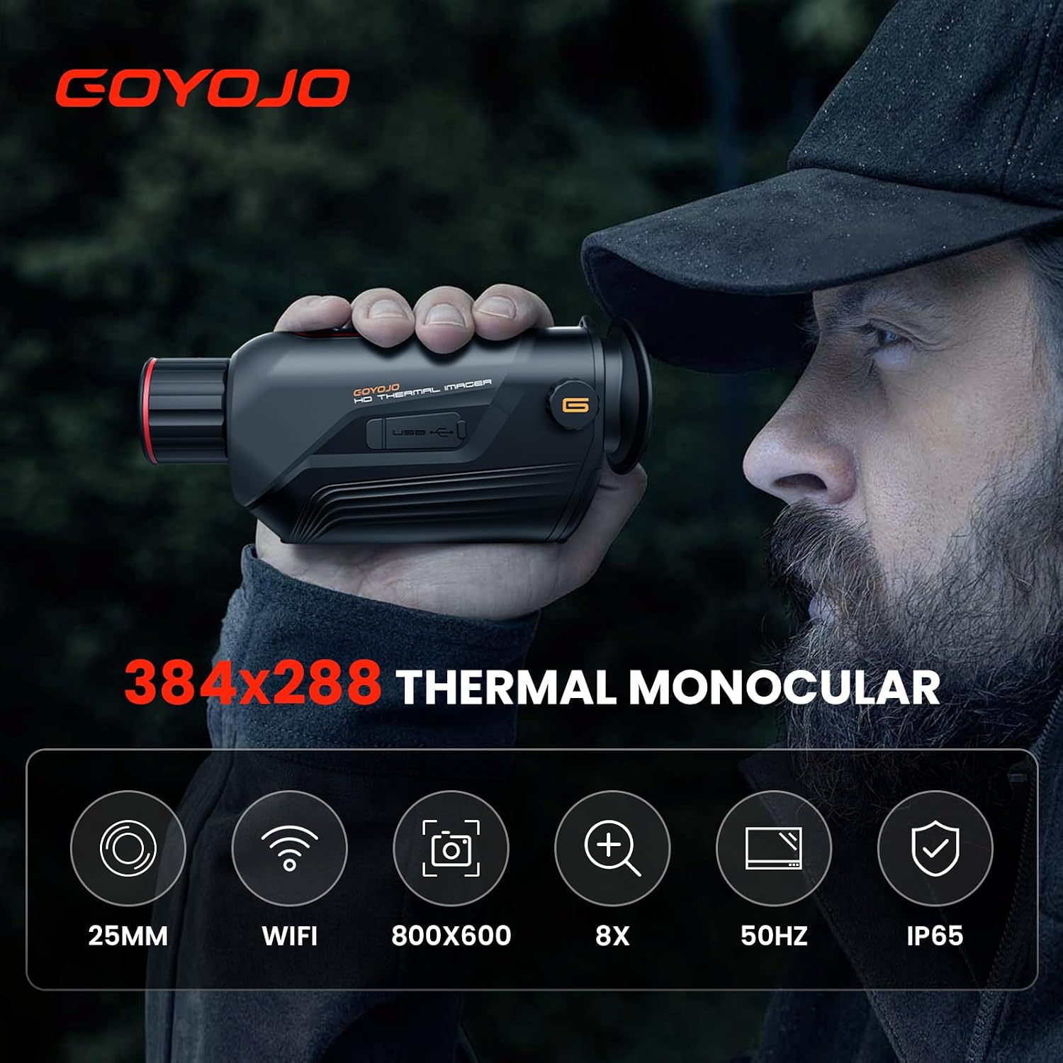 GOYOJO G325 G315 Thermal Imagi - Thermal Scope Night Vision Monocular recension och pris